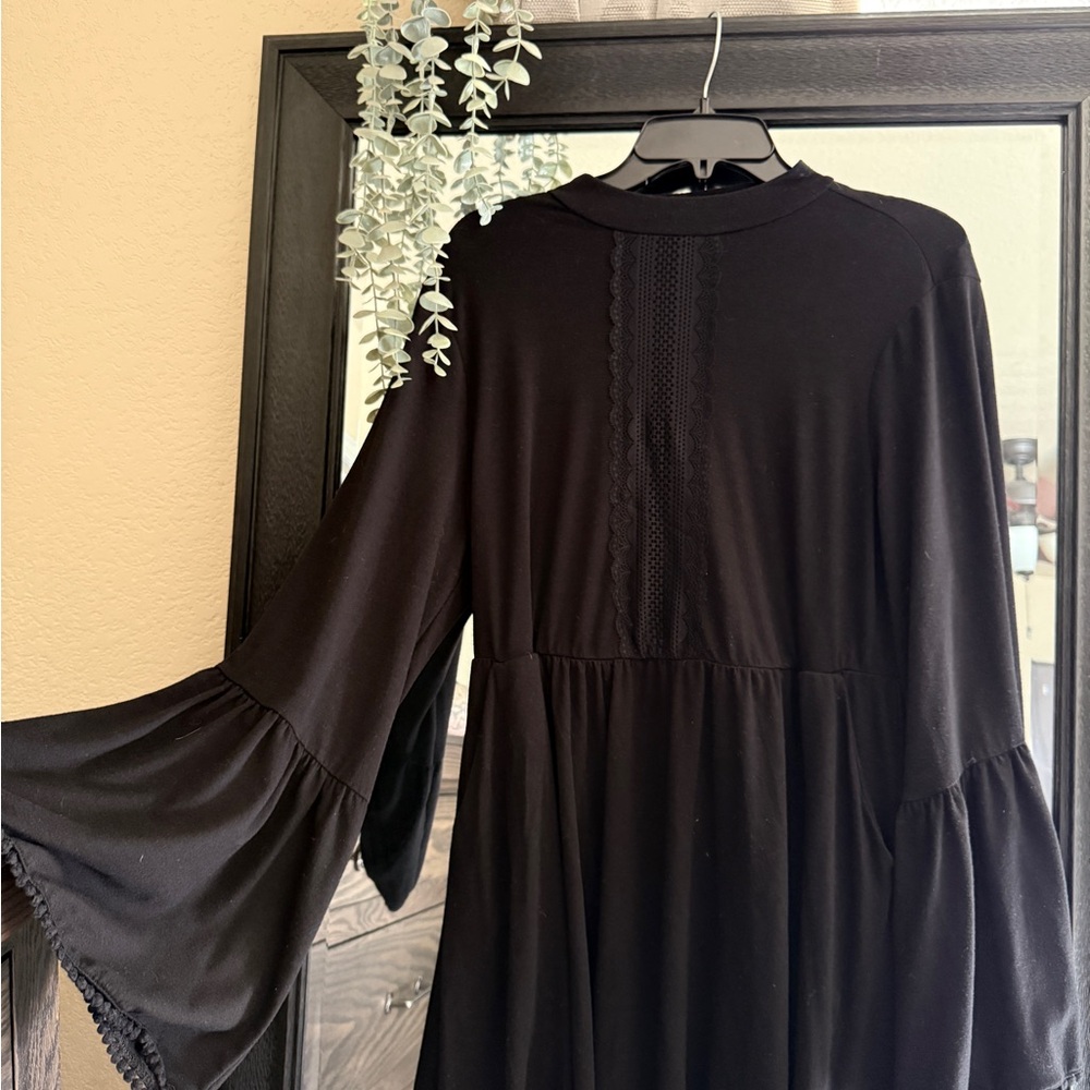 Torrid Black Long Sleeve Top